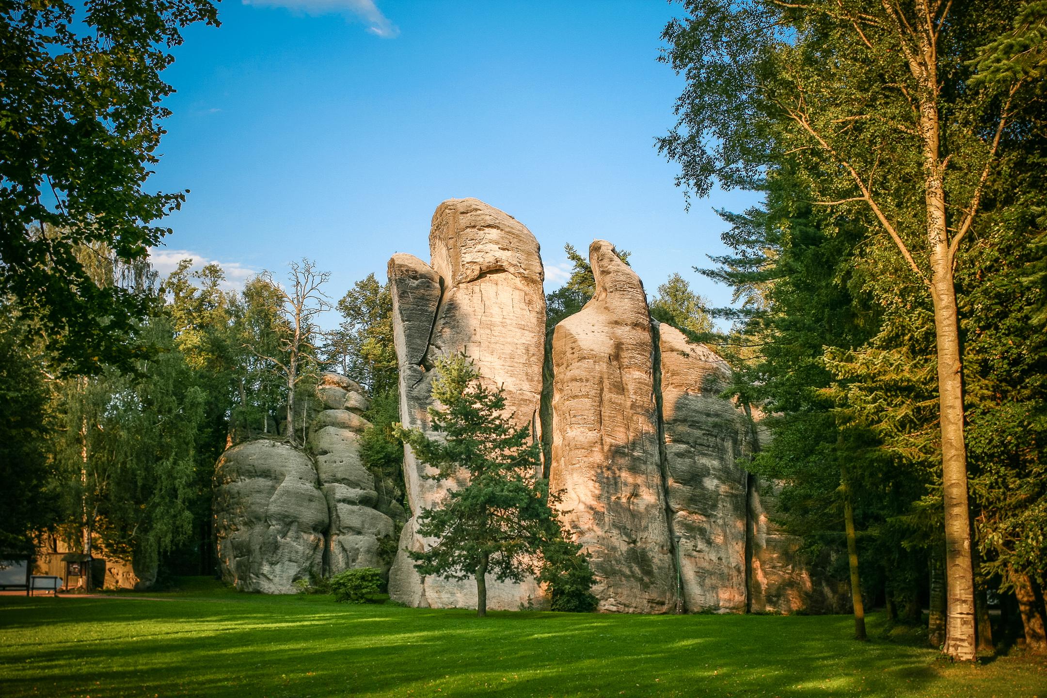 The city of rocks in the Czech Republic