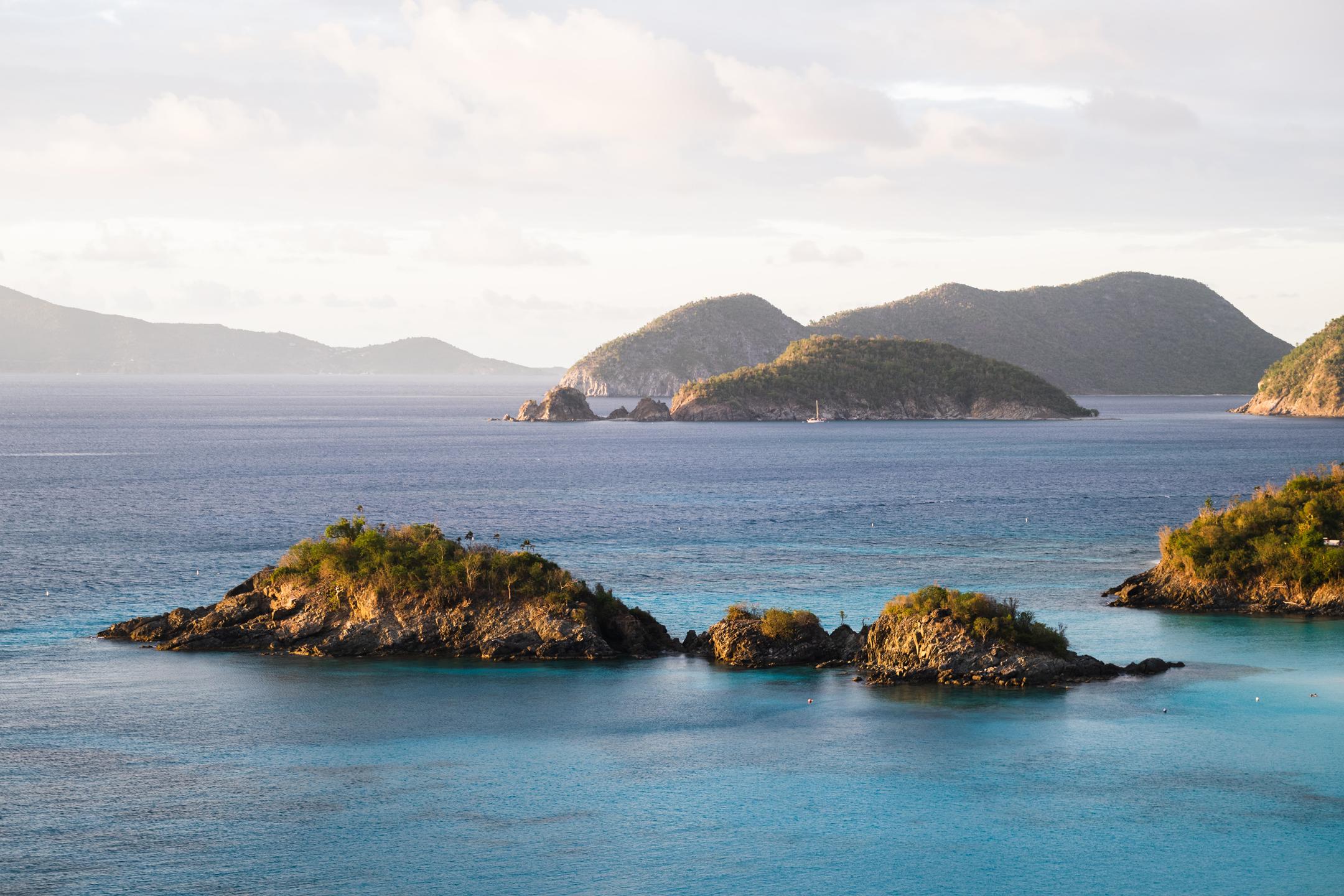 Trunk Cay, island of Saint John the US Virgin Islands