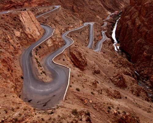 Dades Gorge road