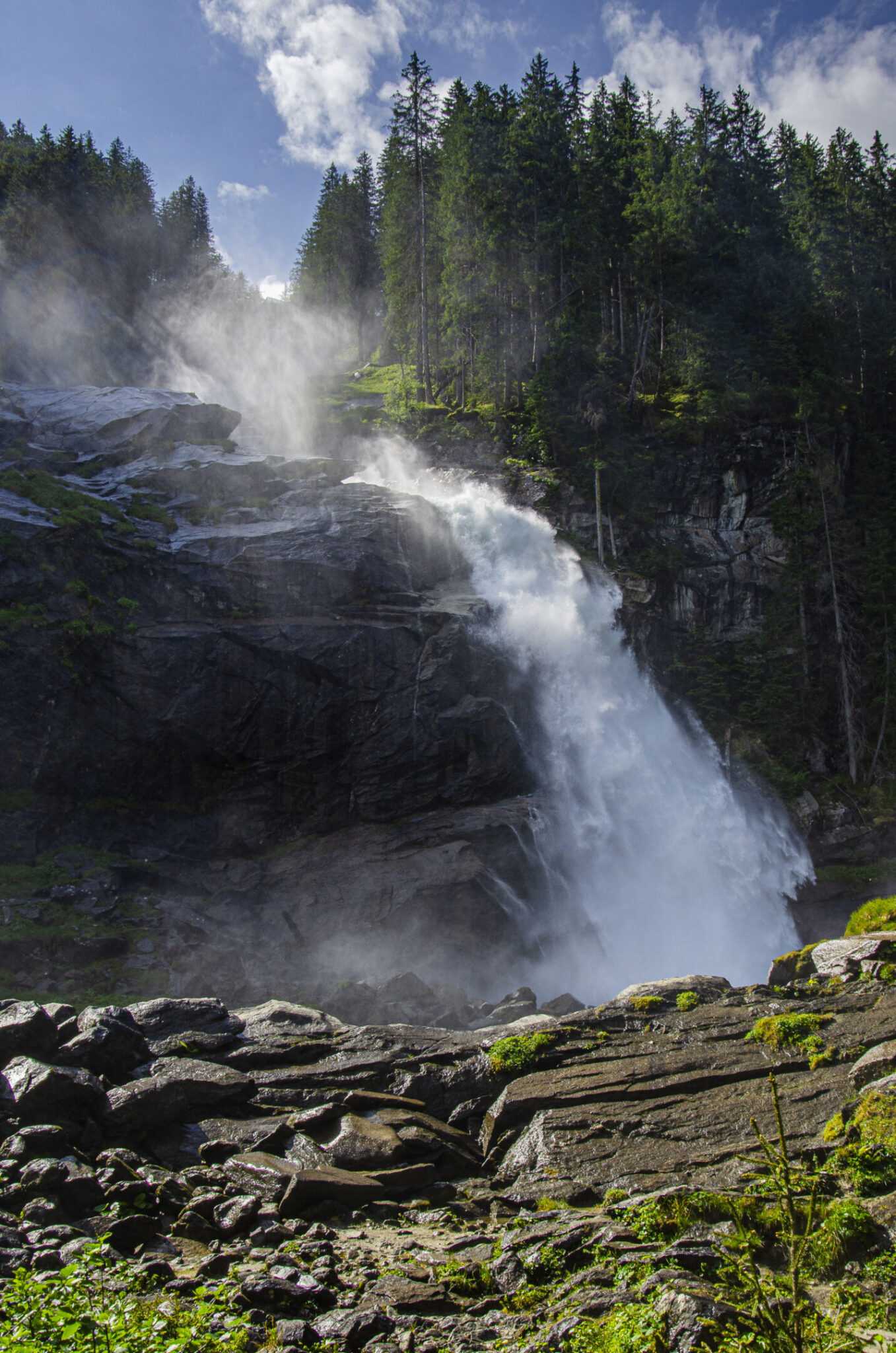 Waterfalls Krimml, Austria