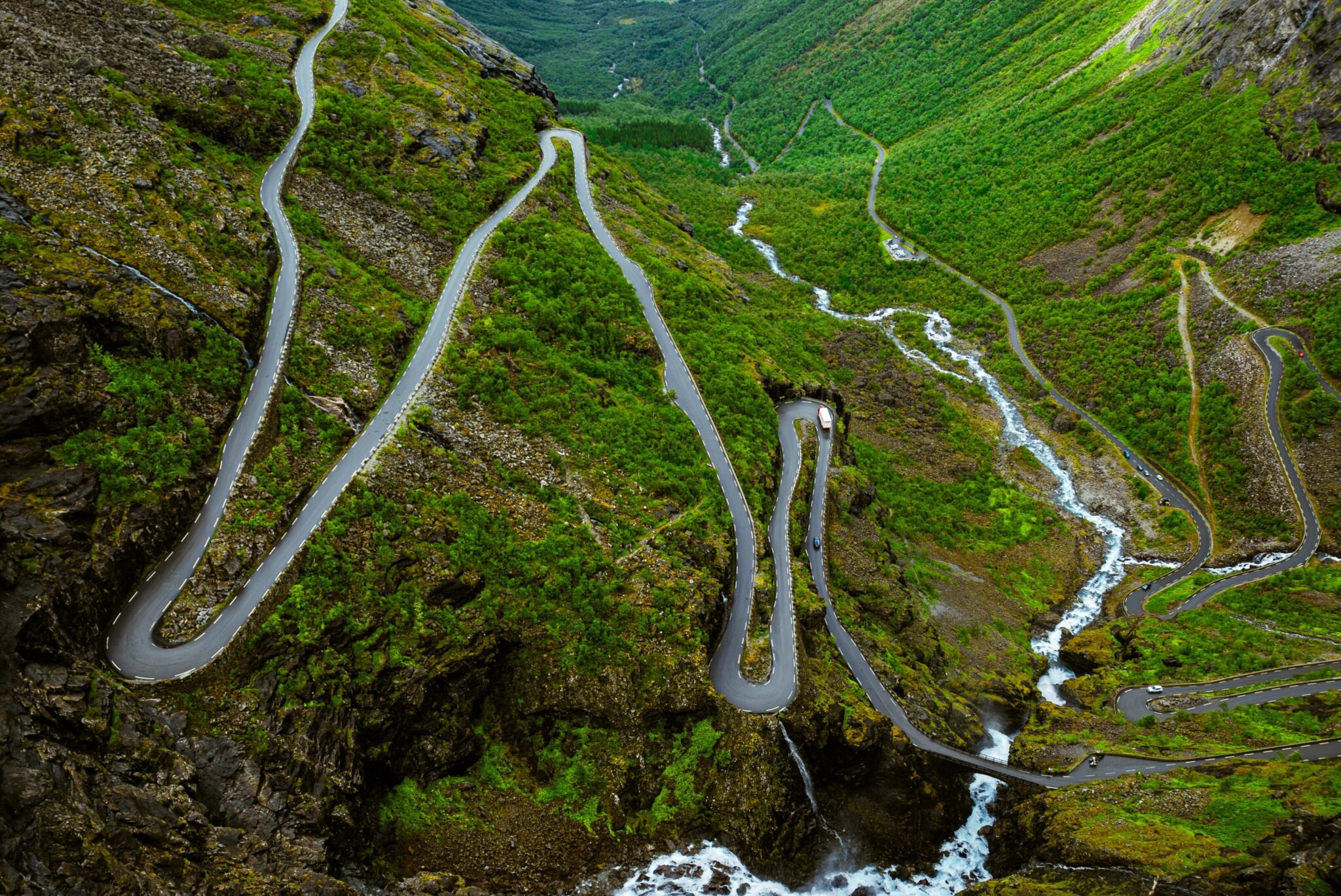 Winding road Trollstigen