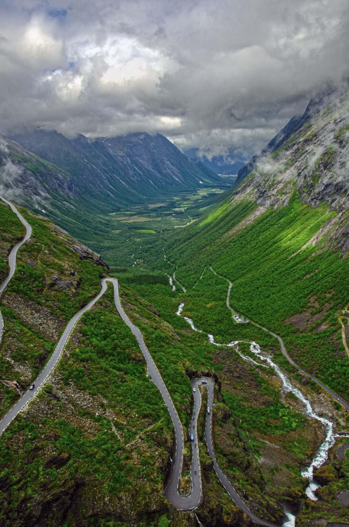 Winding road Trollstigen