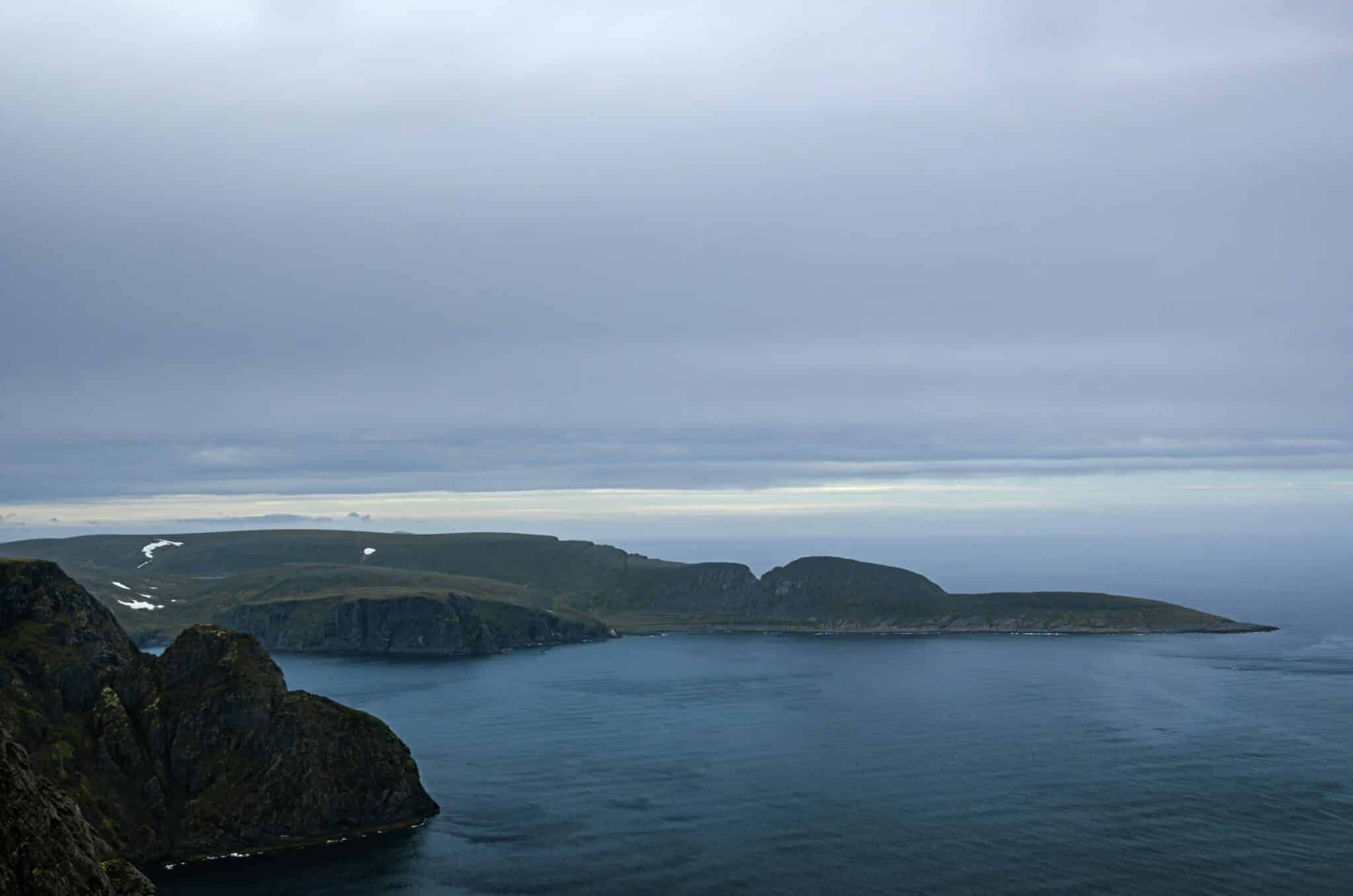View of the Knivskjellodden