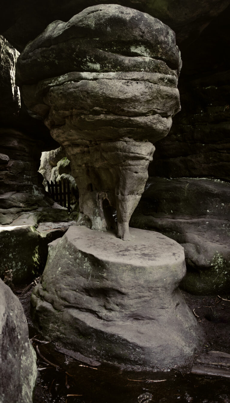an unusual rock formation